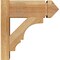 Ekena Millwork Balboa Arts & Crafts Rough Sawn Outlooker, Western Red Cedar, 6"W x 14"D x 14"H OUT06X14X14BOA03RWR - alternate 4